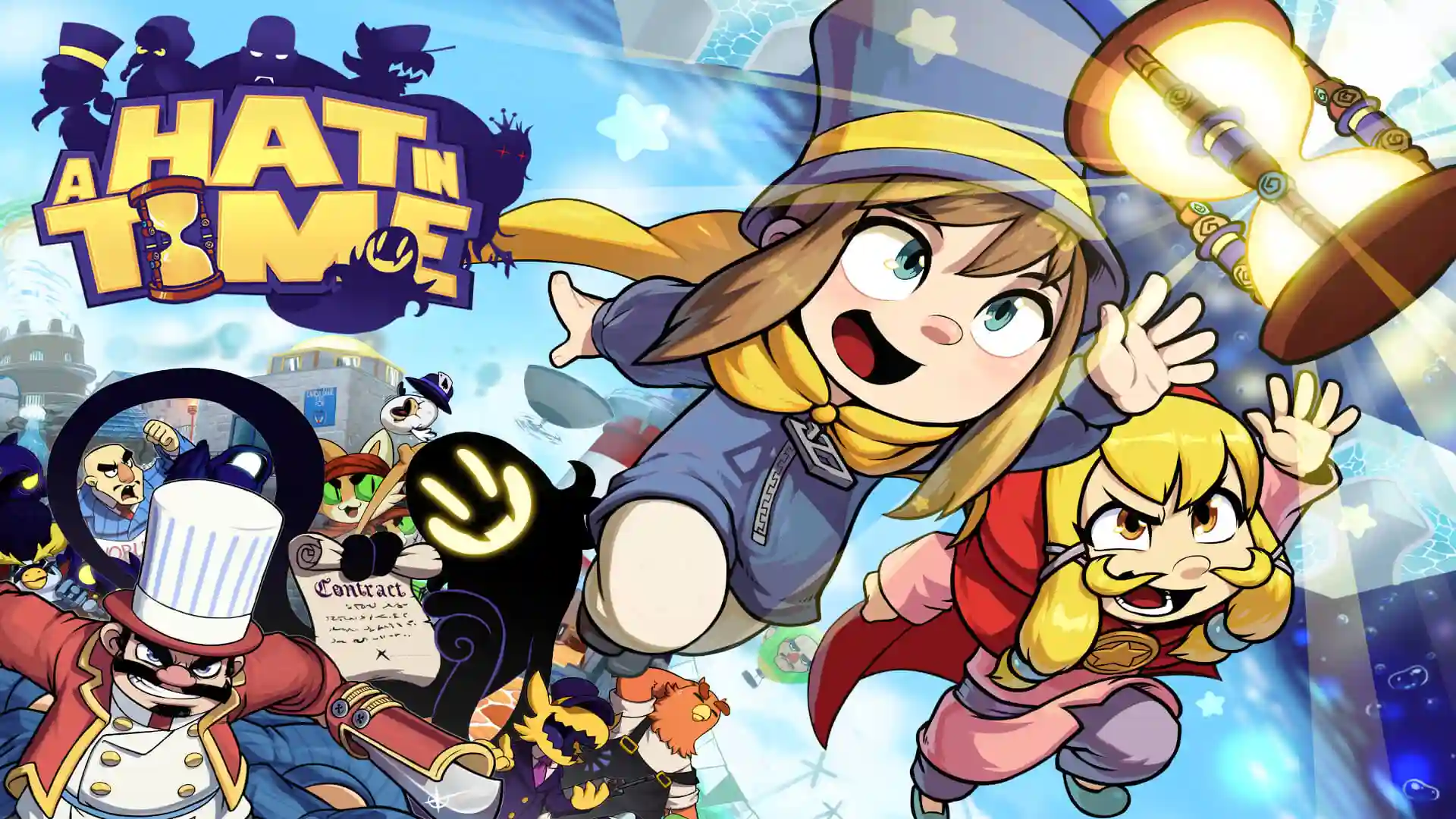 بهترین بازی های دو نفره کامپیوتر: ۵۰ عنوان برتر برای تجربهای فراموشنشدنی! 32 A Hat in Time compressed