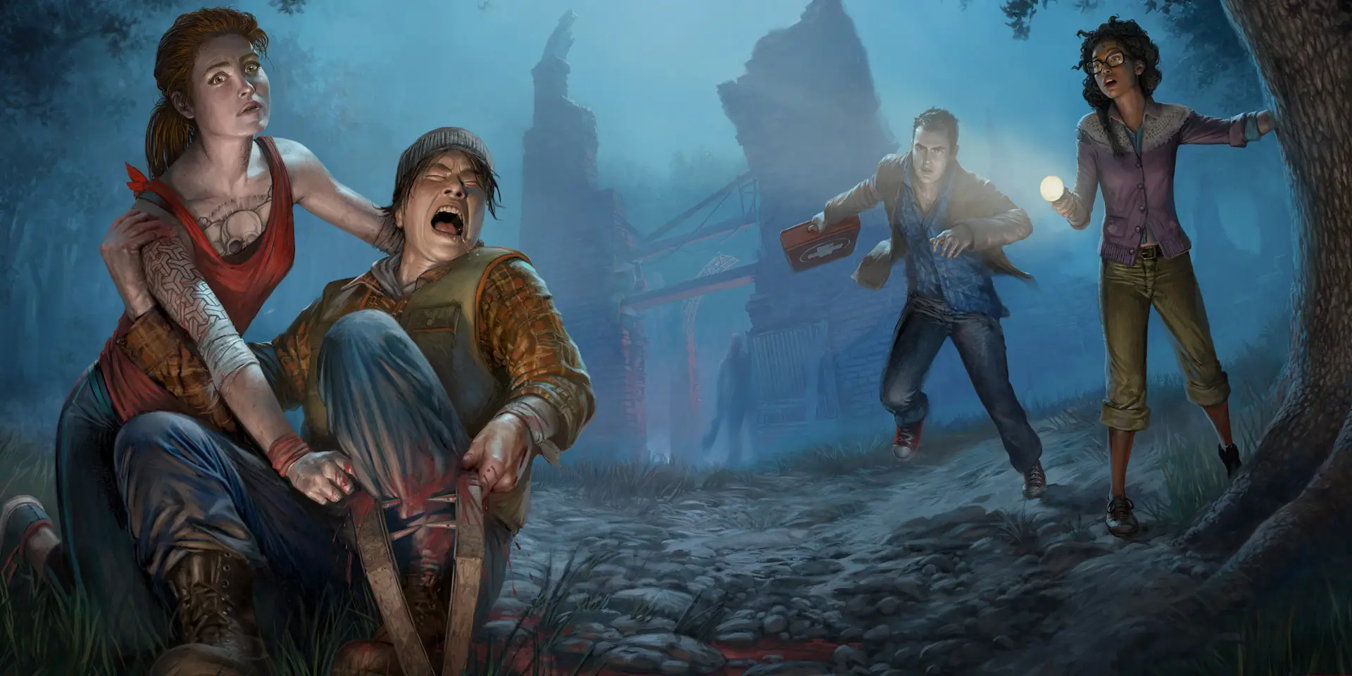 بهترین بازی های ترسناک PC که خواب را از چشمانتان میربایند 8 Dead by Daylight compressed