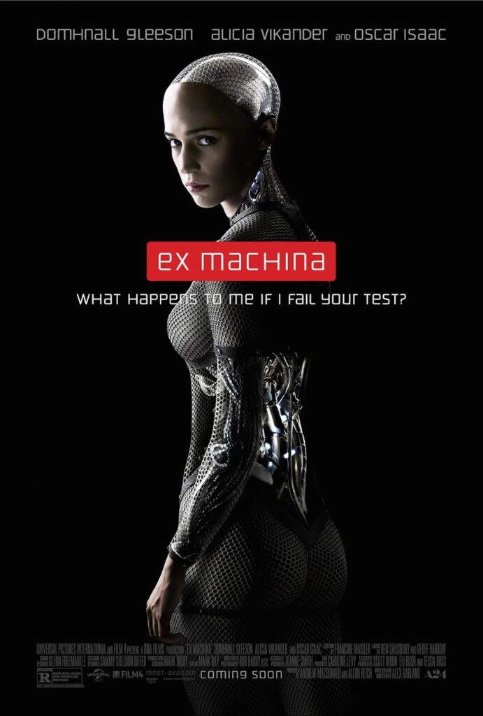 بهترین فیلم های علمی تخیلی ژنتیکی | جدیدترین آثار 2026 14 فیلم Ex Machina درباره هوش مصنوعی و مرز میان انسان و مخلوق مصنوعی