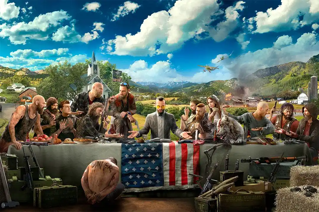 ۲۵ بازی برتر جهان باز با داستانی قوی و درگیرکننده 25 Far Cry 5 compressed