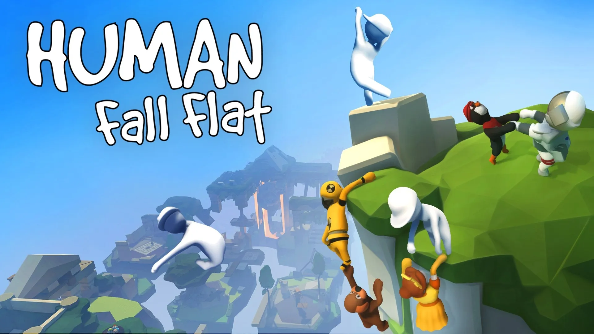 بهترین بازی های دو نفره کامپیوتر: ۵۰ عنوان برتر برای تجربهای فراموشنشدنی! 42 Human Fall Flat compressed