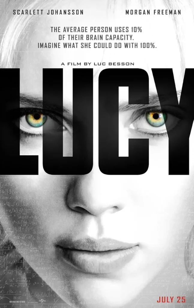 بهترین فیلم های علمی تخیلی ژنتیکی | جدیدترین آثار 2026 8 فیلم Lucy با محوریت تقویت تواناییهای مغزی