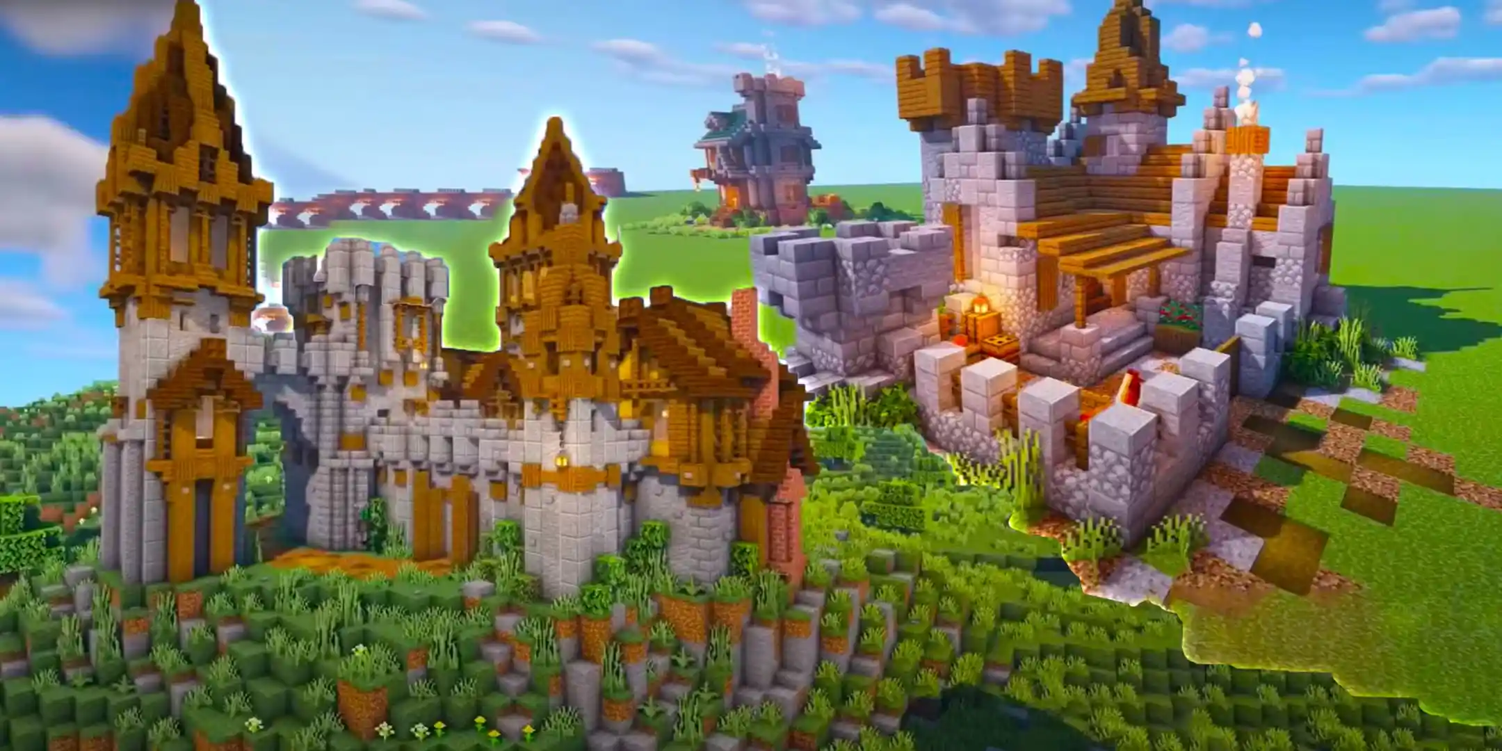 بازی Sandbox چیست؟ | تجربهای فراتر از محدودیتهای رایج در بازیها 10 Minecraft building 2 compressed