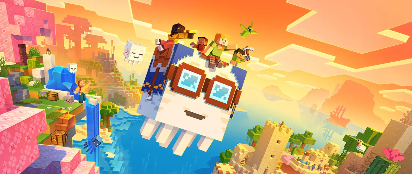 بازی Sandbox چیست؟ | تجربهای فراتر از محدودیتهای رایج در بازیها 7 Minecraft compressed