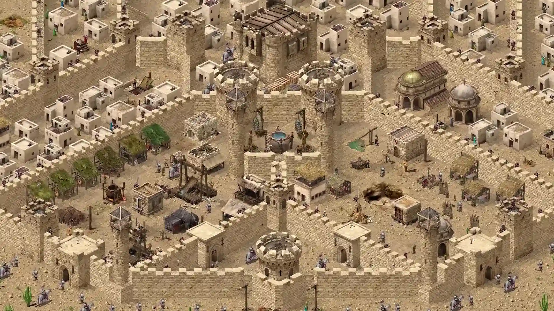 بررسی بازی Stronghold Crusader: Definitive Edition | بازگشت به قلعه 1 Stronghold Crusader Definitive Edition 4 compressed