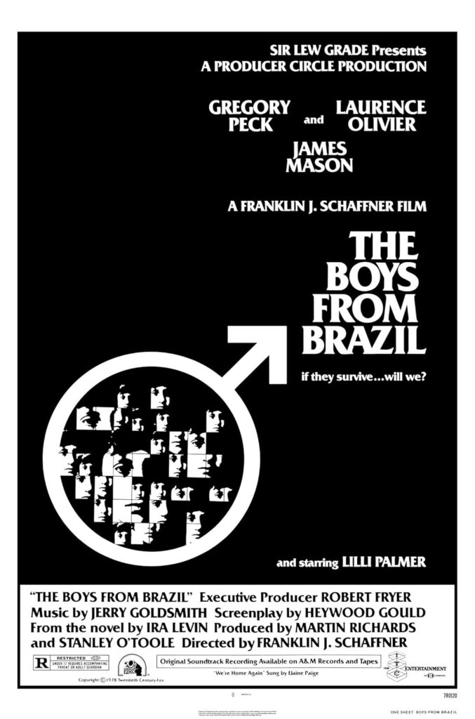 بهترین فیلم های علمی تخیلی ژنتیکی | جدیدترین آثار 2026 16 فیلم The Boys from Brazil با محوریت شبیهسازی ژنتیکی تاریخی