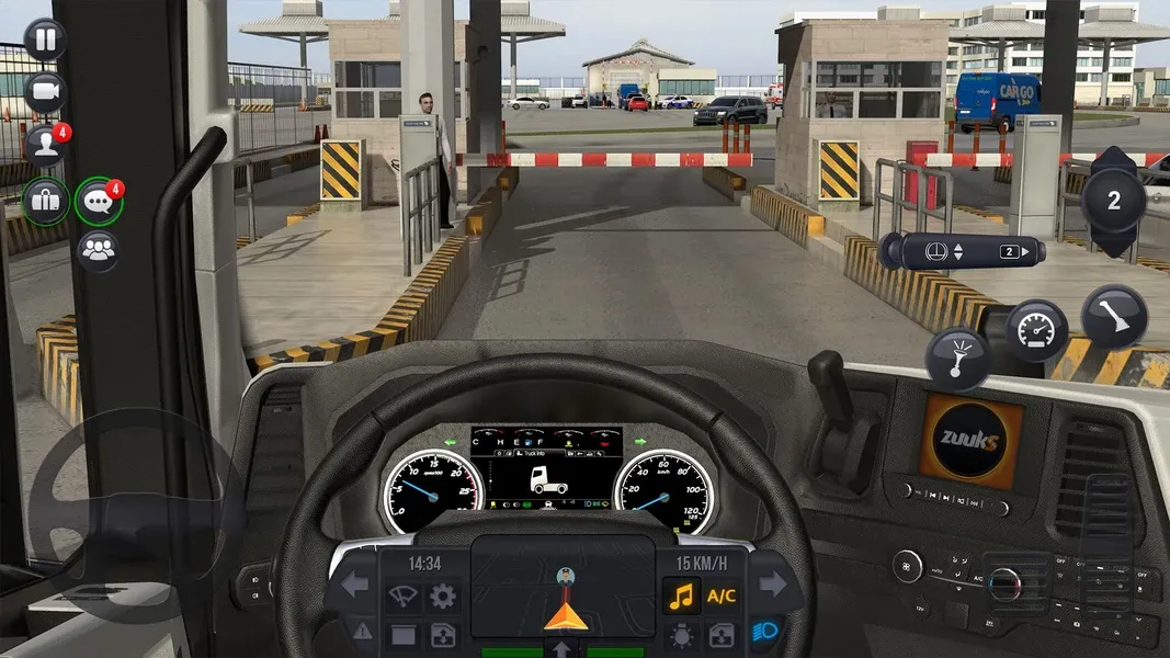 ۷ بازی شبیه ساز رانندگی اندروید با گرافیک بالا و تجربه واقعی 9 Truck Simulator compressed