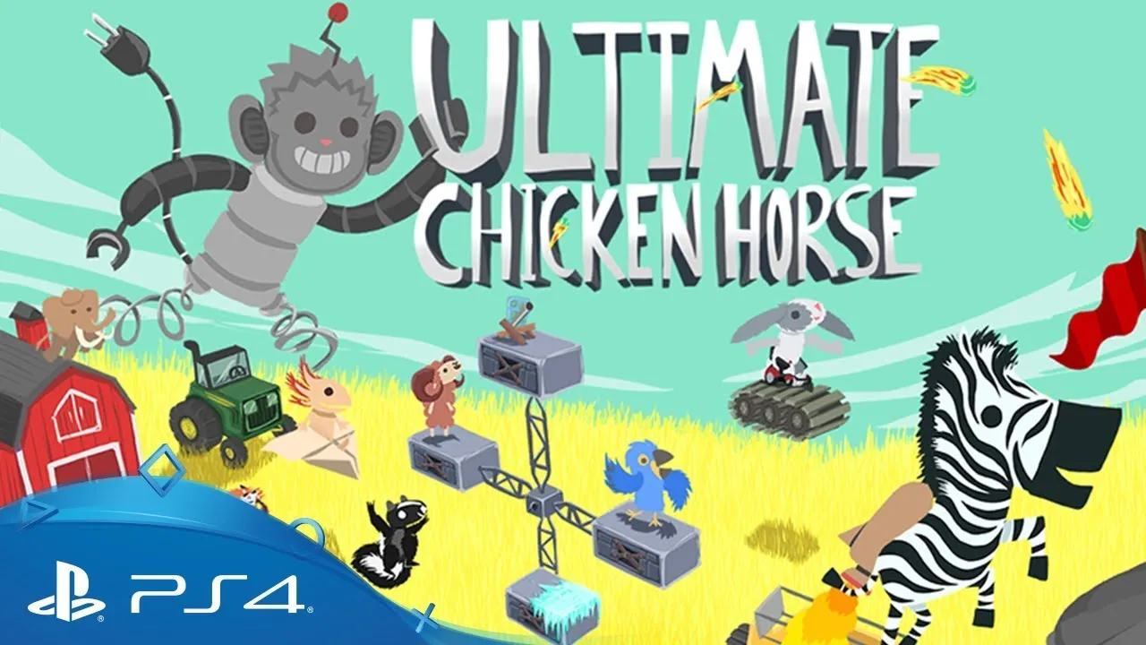 بهترین بازی های دو نفره کامپیوتر: ۵۰ عنوان برتر برای تجربهای فراموشنشدنی! 45 Ultimate Chicken Horse compressed