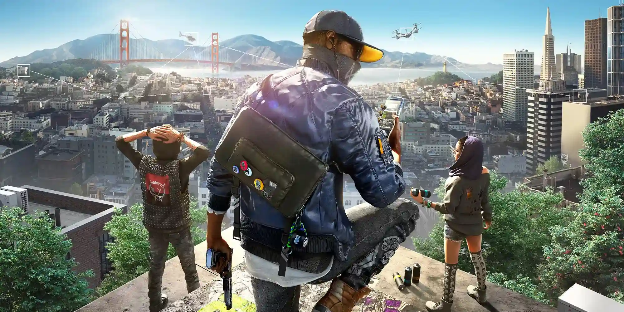 ۲۵ بازی برتر جهان باز با داستانی قوی و درگیرکننده 33 Watch Dogs 2 compressed