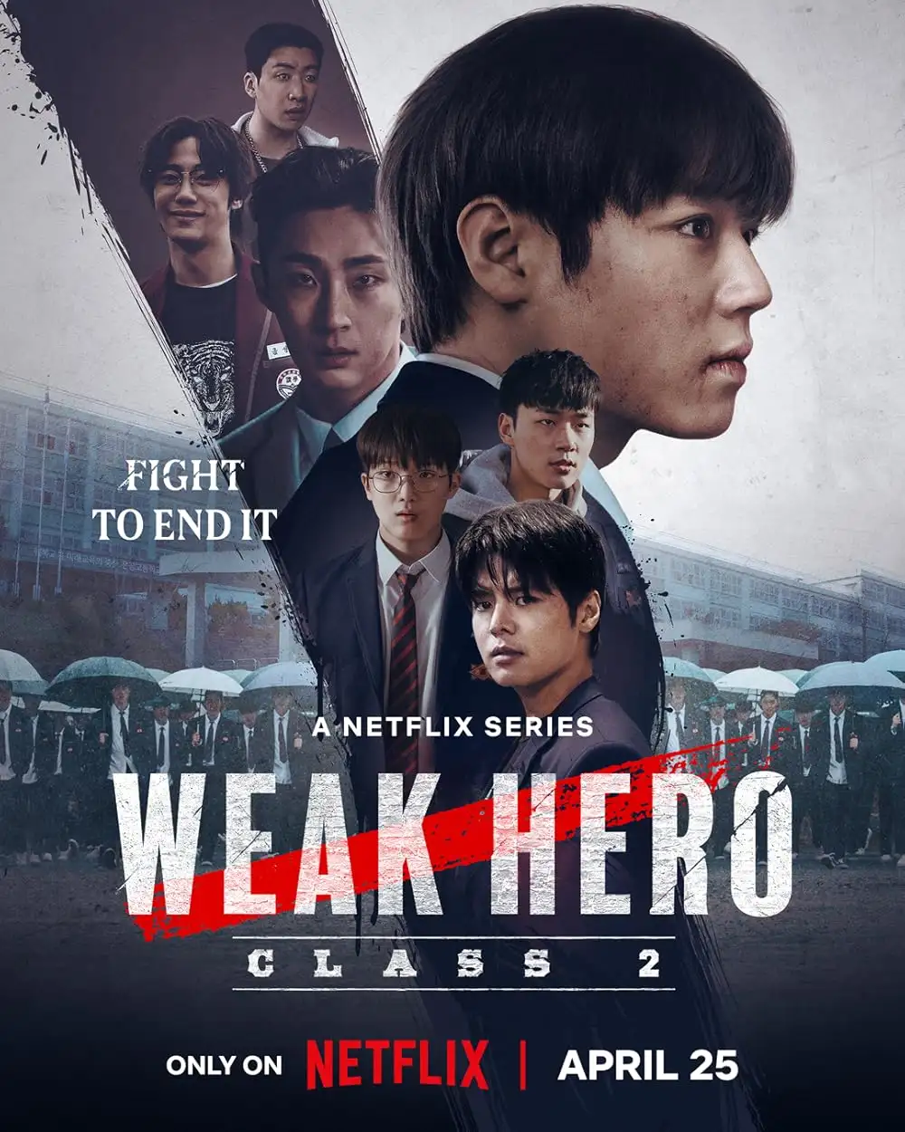 بهترین سریال های نتفلیکس | بهترین سریال های 2024 و 2025 117 Weak Hero Class 2 compressed