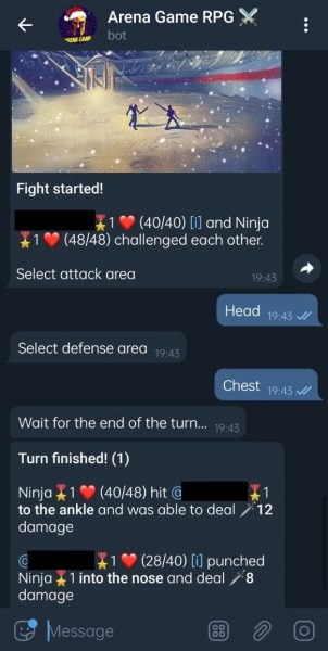10 مورد از بهترین بازی های تلگرام برای سرگرمی در هر زمان 7 arena game rpg