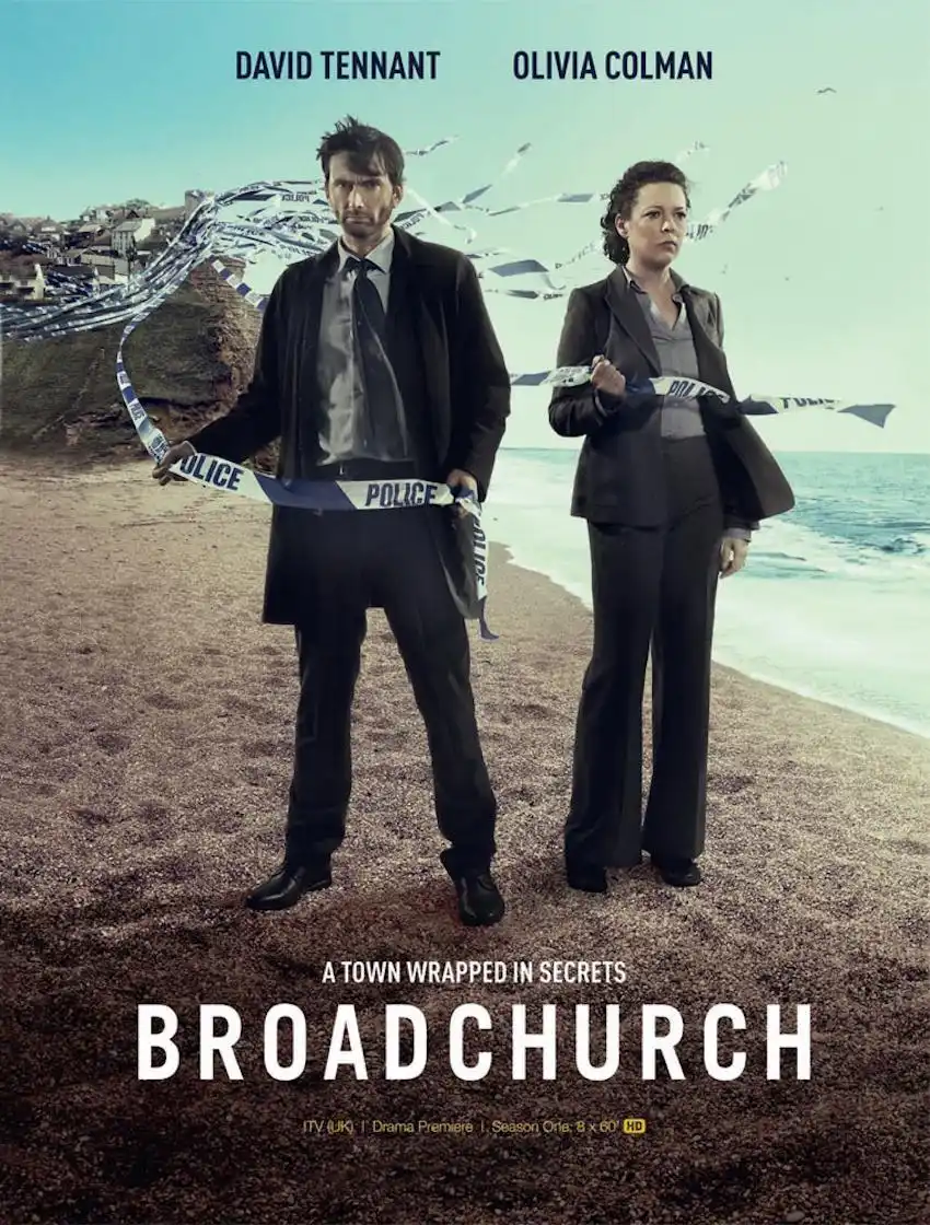 بهترین سریال جنایی معمایی: 20 شاهکار نفس گیر از جنایت و کشف راز 11 broadchurch