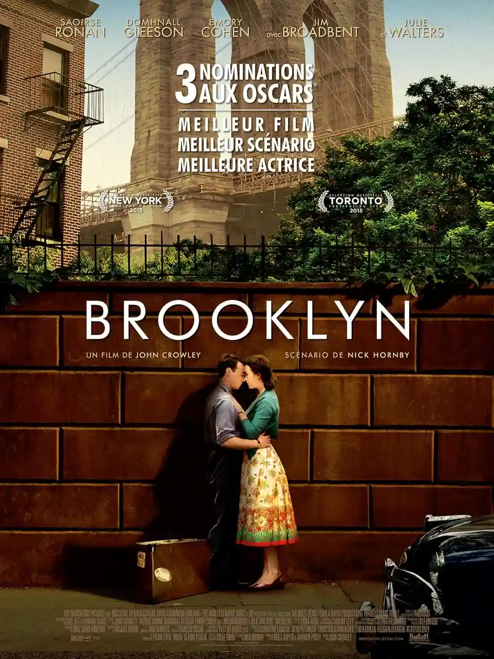 بهترین فیلم های عاشقانه ماندگار قرن 21 برای تماشای احساسیترین لحظات 17 پوستر فیلم Brooklyn
