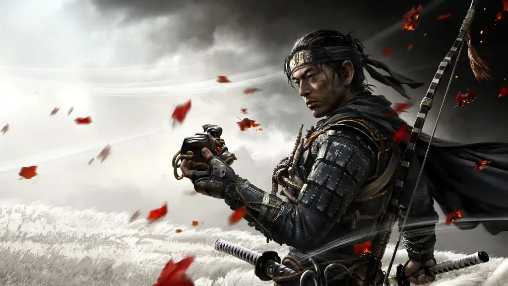 ۲۹ مورد از بهترین بازی های داستانی ؛ سفری به اعماق قصهها 23 ghost of tsushima compressed