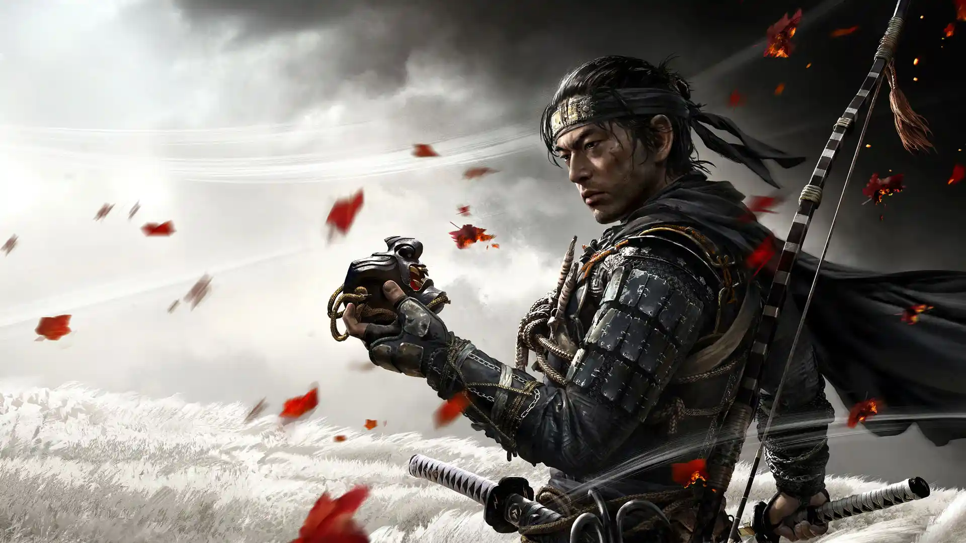 ۲۵ بازی برتر جهان باز با داستانی قوی و درگیرکننده 18 ghost of tsushima compressed