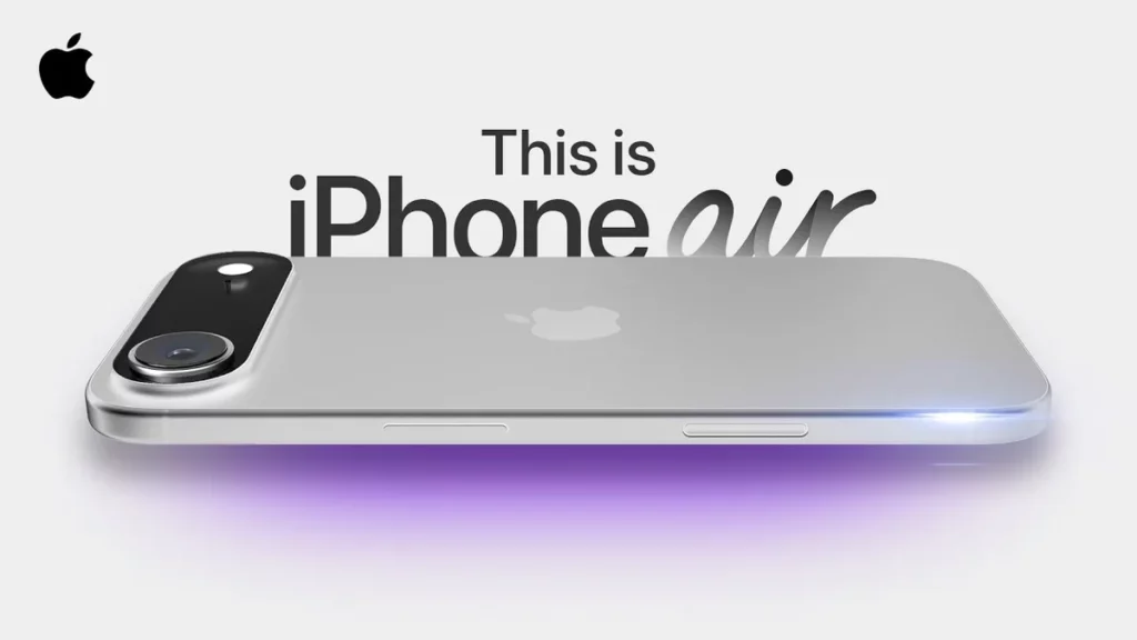 رنگ جدید آیفون 17 ایر معرفی شد | آبی خنثی و متفاوت اپل 1 iphone new color