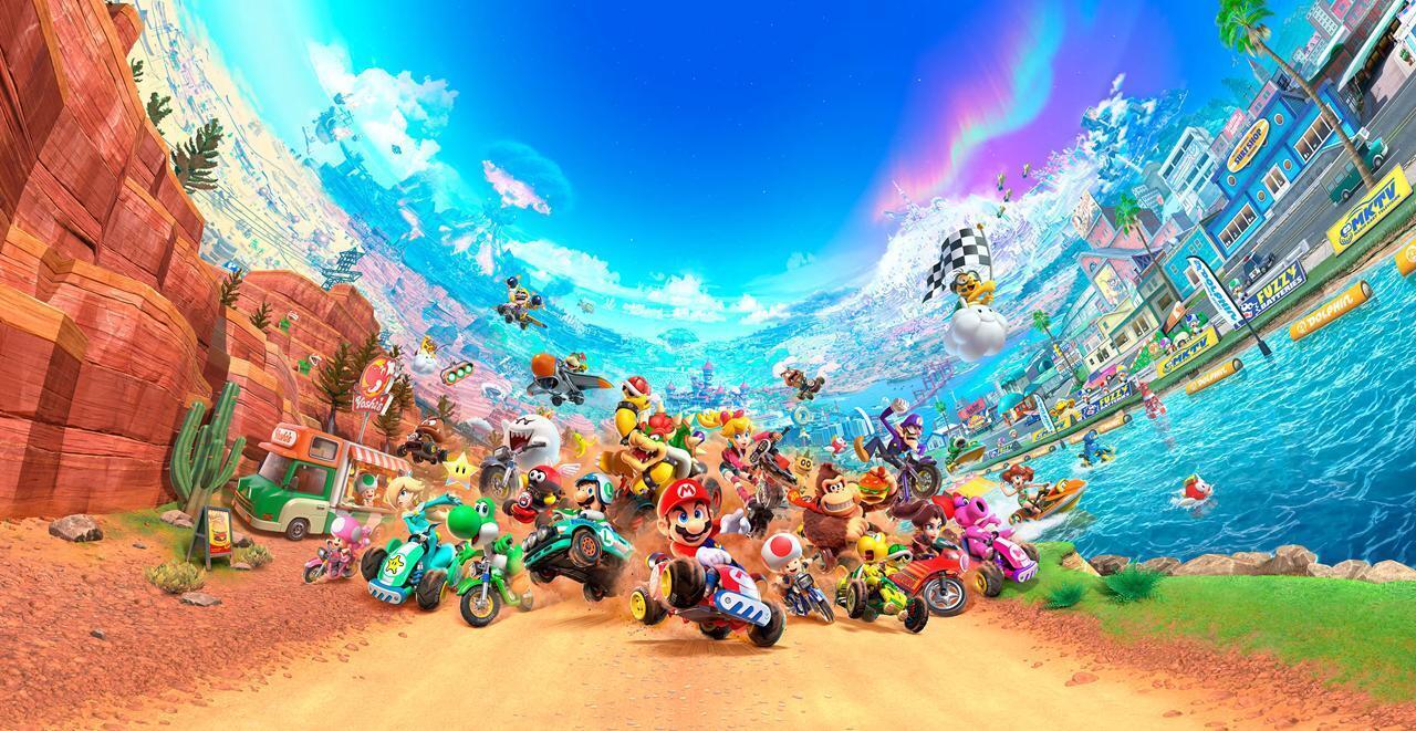 بهترین بازیهای ۲۰۲۵ تا این لحظه 12 تصویر بازی Mario Kart World