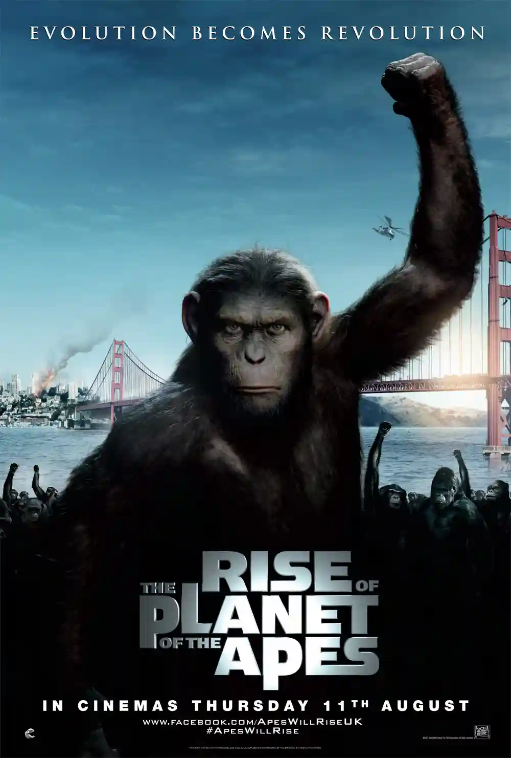 بهترین فیلم های علمی تخیلی ژنتیکی | جدیدترین آثار 2026 30 فیلم Rise of the Planet of the Apes درباره مهندسی ژنتیکی و هوش حیوانات