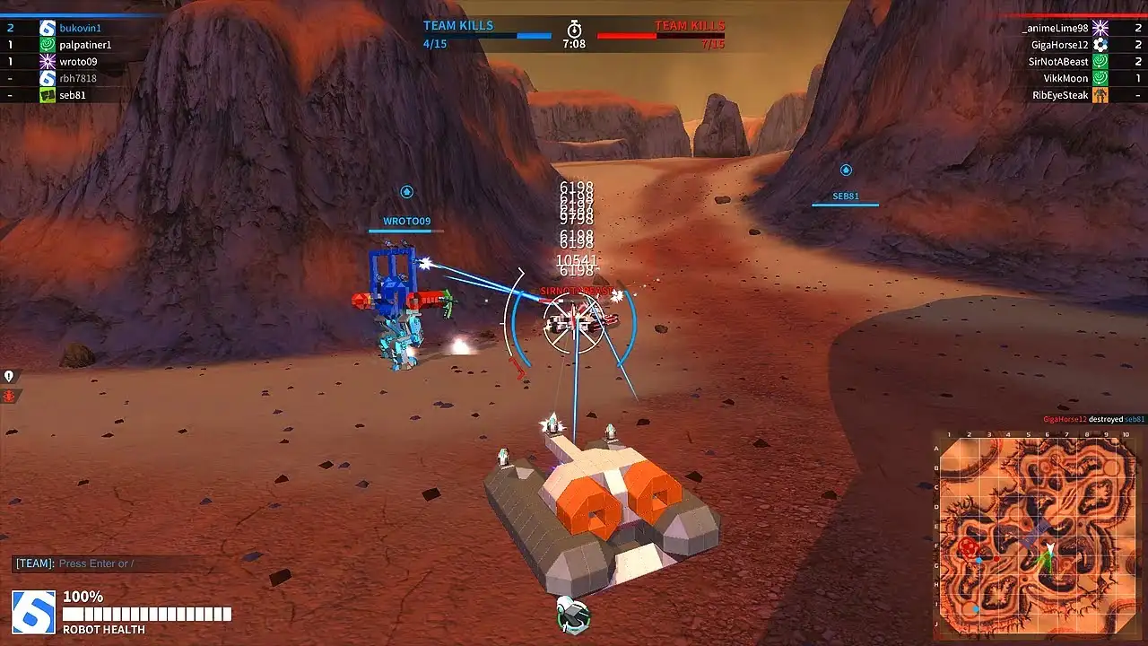 بهترین بازی های رایگان PC: تجربهای بینظیر بدون هزینه! 35 robocraft