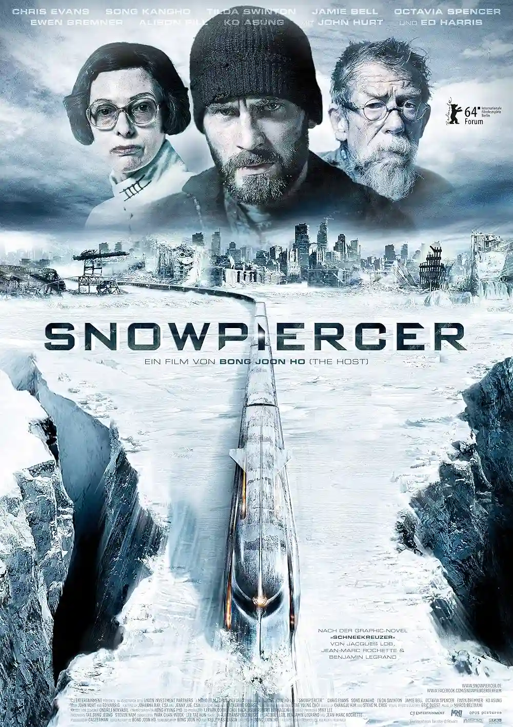 ۷ فیلم آخرالزمانی که نباید از دست بدهید 11 snowpiercer