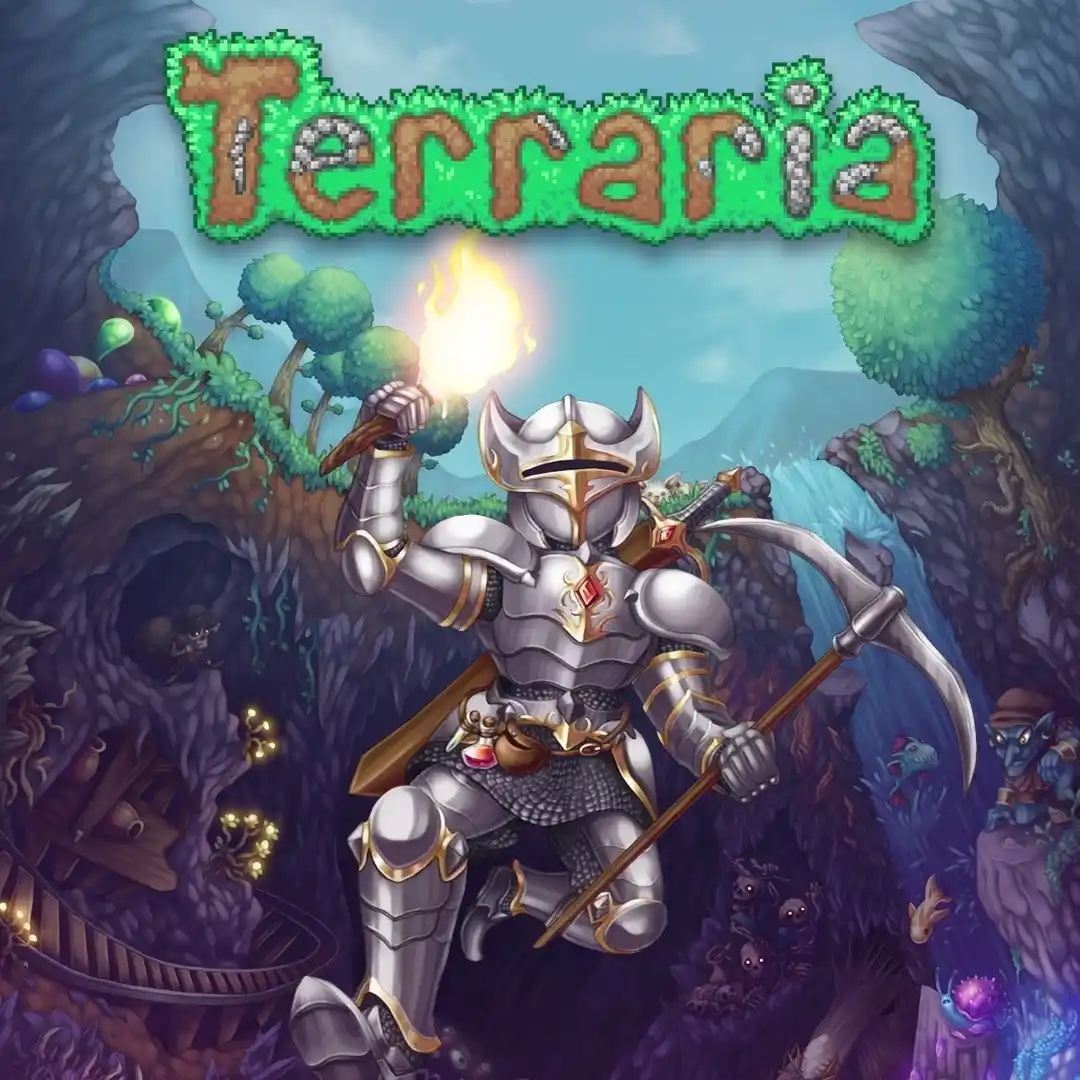 ۱۰ بازی کامپیوتری مناسب برای رم ۲ گیگ که روان اجرا میشوند 1 terraria
