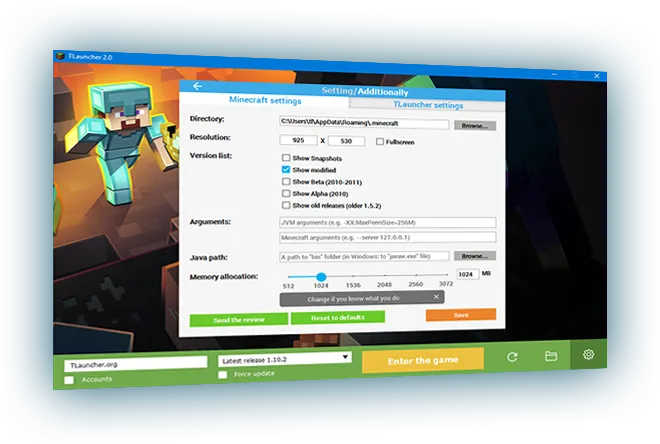بهترین لانچر های ماینکرافت برای سیستم های ضعیف | کاملا رایگان 1 tluncher compressed