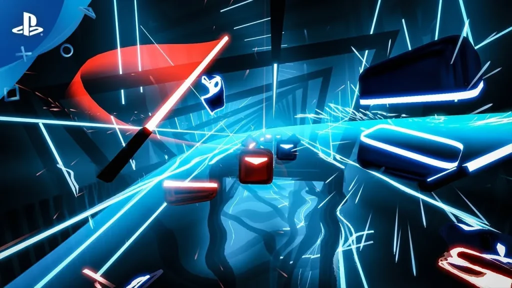 ۱۰ مورد از بهترین بازی های واقعیت مجازی که باید تجربه کنید! 2 beat saber