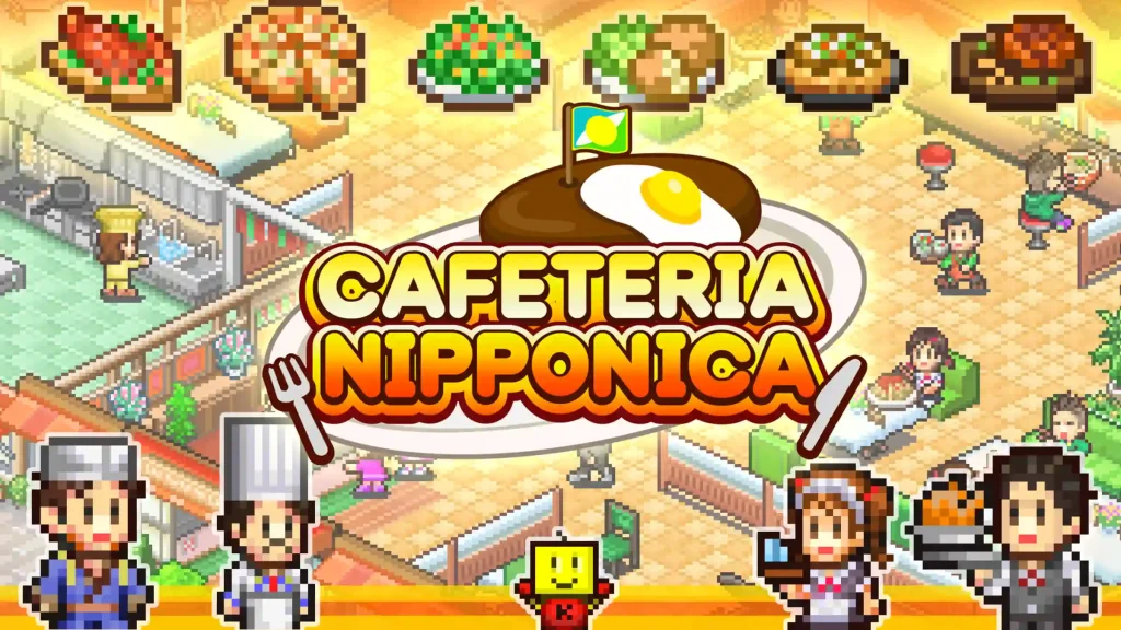 بهترین بازی های شبیه ساز رستوران در کامپیوتر و موبایل 12 cafeteria nipponica