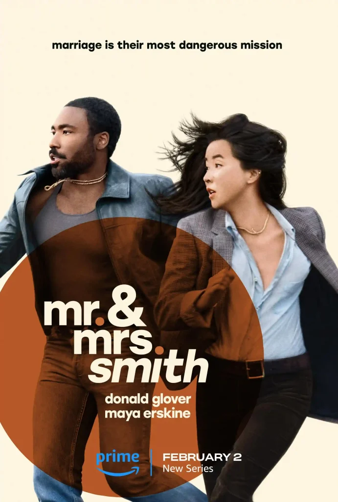 ۱۰ مورد از بهترین سریال های ۲۰۲۴ که نباید از دست بدهید! 47 mr and mrs smith
