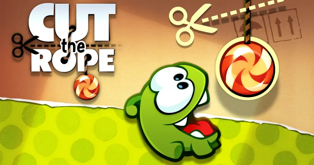 ۵۰ مورد از بهترین بازی های دنیا گوشی در سبک های مختلف 76 cut the rope