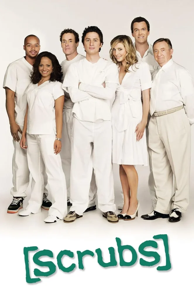 بهترین سریال های پزشکی ؛ وقتی عشق وارد بیمارستان می شود 4 scrubs
