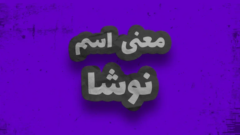 معنی اسم نوشا | وایب اسم نوشا + طالع بینی نام نوشا