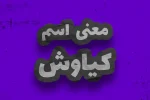 KIAVASH معنی اسم کیاوش | وایب اسم کیاوش + طالع بینی نام کیاوش